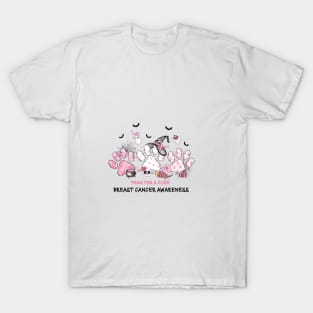 Paws for a Cure - Breast Cancer Awareness T-Shirt